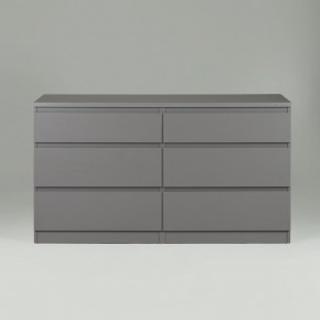 2.03.02.080.4 КАСТОР комод 6 ящиков RU серый в Сысерти - sysert.ok-mebel.com | фото 2