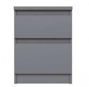 2.03.03.050.4 КАСТОР тумба 2 ящика RU серая в Сысерти - sysert.ok-mebel.com | фото 4