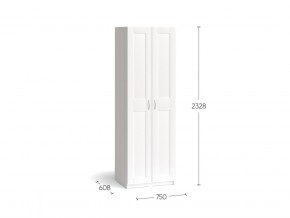 2.06.01.030.4 МАКС шкаф 2 двери 75х61х233 серый RU в Сысерти - sysert.ok-mebel.com | фото 4