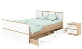 Кровать 900 Сакура с ящиками в Сысерти - sysert.ok-mebel.com | фото 2