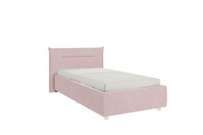 АЛЬБА Кровать 0,9 каркас (нежно-розовый) в Сысерти - sysert.ok-mebel.com | фото