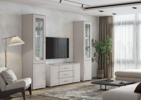 АНТЕРО Гостиная (модульная) кашемир/шампань в Сысерти - sysert.ok-mebel.com | фото