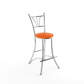 Барный стул Трилогия оранжевый-843 в Сысерти - sysert.ok-mebel.com | фото