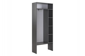 БАСКО Прихожая К10 (графит) в Сысерти - sysert.ok-mebel.com | фото 7