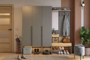 БАСКО Прихожая К11 (графит) в Сысерти - sysert.ok-mebel.com | фото