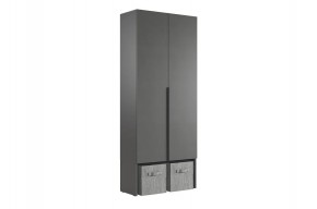 БАСКО Прихожая К11 (графит) в Сысерти - sysert.ok-mebel.com | фото 4