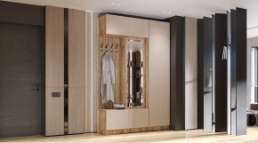 БАВАРИЯ Прихожая (дуб вотан/кашемир) в Сысерти - sysert.ok-mebel.com | фото