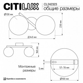 Бра Citilux Ronny CL242323 в Сысерти - sysert.ok-mebel.com | фото 9