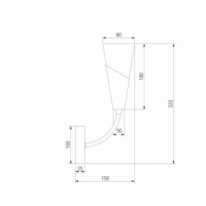 Бра Eurosvet Rhyton 60167/1 латунь в Сысерти - sysert.ok-mebel.com | фото 5