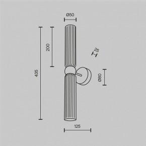 Бра Maytoni Antic MOD302WL-02GR1 в Сысерти - sysert.ok-mebel.com | фото 4