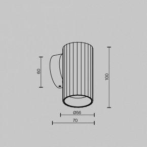 Бра Maytoni Calipso C106WL-01-GU10-B в Сысерти - sysert.ok-mebel.com | фото 6