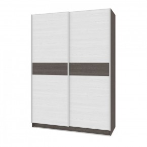 БРАУН Б675 Шкаф-купе (анкор темный/анкор светлый) в Сысерти - sysert.ok-mebel.com | фото