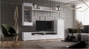 ДАЛЛАС Гостиная (модульная) цемент светлый в Сысерти - sysert.ok-mebel.com | фото