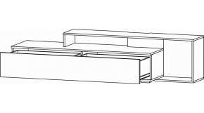 ДАЛЛАС Гостиная (модульная) цемент темный в Сысерти - sysert.ok-mebel.com | фото 6