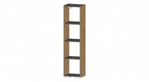 ДАЛЛАС Секция открытая (цемент темный) в Сысерти - sysert.ok-mebel.com | фото