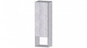 ДАЛЛАС Шкаф с полкой (цемент светлый) в Сысерти - sysert.ok-mebel.com | фото