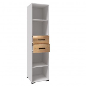 Детская Лючия Пенал ЛДСП Белый/Дуб крафт золотой в Сысерти - sysert.ok-mebel.com | фото 2