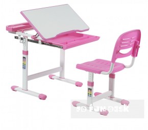 Комплект парта + стул трансформеры Cantare Pink в Сысерти - sysert.ok-mebel.com | фото