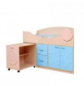Набор мебели для детской Юниор -12.2 (700*1860) МДФ матовый в Сысерти - sysert.ok-mebel.com | фото 4