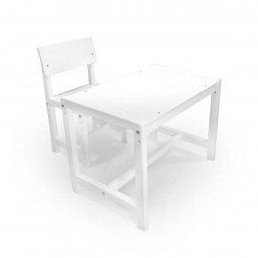 Детский растущий комплект стол и стул Я САМ "Лофт" (Белый, Белый) в Сысерти - sysert.ok-mebel.com | фото