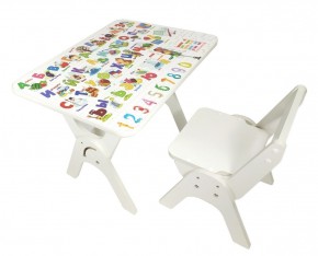 Детский растущий стол-парта и стул Я САМ "Умка" (Алфавит) в Сысерти - sysert.ok-mebel.com | фото 2