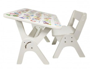 Детский растущий стол-парта и стул Я САМ "Умка" (Алфавит) в Сысерти - sysert.ok-mebel.com | фото 3