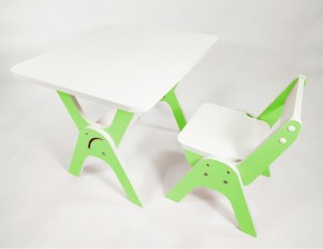 Детский растущий стол-парта и стул Я САМ "Умка" (Зеленый) в Сысерти - sysert.ok-mebel.com | фото