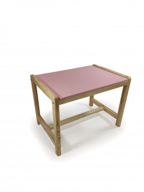 Детский растущий стол Я САМ "Лофт" (Розовый, Сосна) в Сысерти - sysert.ok-mebel.com | фото