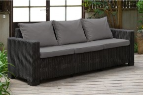 Диван Калифорния 3-х местный (California 3 Sofa), графит в Сысерти - sysert.ok-mebel.com | фото