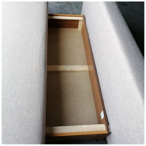Диван-кровать Комфорт без подлокотников BALTIC AZURE (2 подушки) в Сысерти - sysert.ok-mebel.com | фото 6