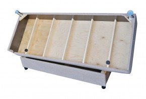 Диван-кровать Комфорт без подлокотников BALTIC VIOLET (4 подушки) в Сысерти - sysert.ok-mebel.com | фото 10