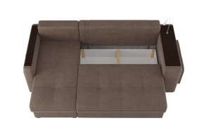Диван-кровать угловой "SMART" 4 Б3-1Пф-2Т-Б4 СК (Kongo brown) в Сысерти - sysert.ok-mebel.com | фото 6