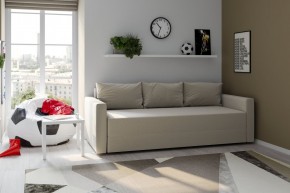 Диван-кровать Вало светло-серый, ткань рогожка в Сысерти - sysert.ok-mebel.com | фото 2