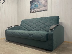 Диван Престиж-16 (НПБ+МДФ) велюр Sensey bottle green в Сысерти - sysert.ok-mebel.com | фото 4