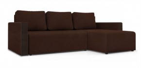 Диван угловой Алиса 3 Bahama VISION - Teos Dark Brown в Сысерти - sysert.ok-mebel.com | фото