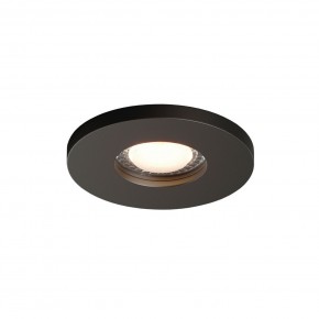 DK2036-BK Встраиваемый светильник влагозащ., IP 44, до 15 Вт, GU10, LED, черный, алюминий в Сысерти - sysert.ok-mebel.com | фото 3