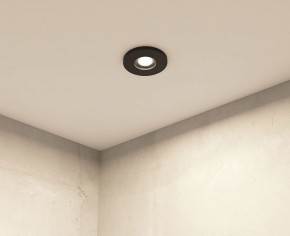 DK2036-BK Встраиваемый светильник влагозащ., IP 44, до 15 Вт, GU10, LED, черный, алюминий в Сысерти - sysert.ok-mebel.com | фото 7