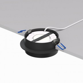 DK2090-BK Встраиваемый светильник FLAT, IP 20, до 15 Вт, GX53, LED, черный, алюминий в Сысерти - sysert.ok-mebel.com | фото 4