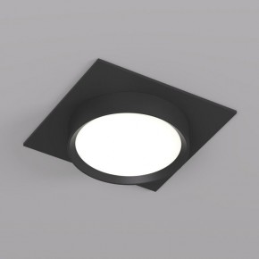 DK2091-BK Встраиваемый светильник FLAT, IP 20, до 15 Вт, GX53, LED, черный, алюминий в Сысерти - sysert.ok-mebel.com | фото
