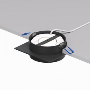 DK2091-BK Встраиваемый светильник FLAT, IP 20, до 15 Вт, GX53, LED, черный, алюминий в Сысерти - sysert.ok-mebel.com | фото 4