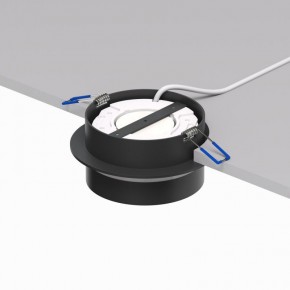 DK2100-BK Встраиваемый светильник NIKO, IP 20, до 15 Вт, GX53, LED, черный, акрил, алюминий в Сысерти - sysert.ok-mebel.com | фото 4
