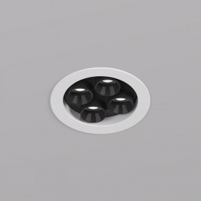 DK2510-WB Встраиваемый светильник SPACE со светодиодом d65 220V 8W 38° 4000К IP20 белый/черный алюминий в Сысерти - sysert.ok-mebel.com | фото