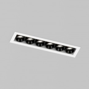 DK2514-WB Встраиваемый светильник SPACE со светодиодом L126mm 220V 10W 38° 4000К IP20 белый/черный алюминий в Сысерти - sysert.ok-mebel.com | фото