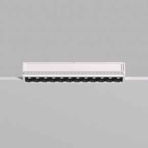 DK2532-WB Встраиваемый светильник SPACE со светодиодом под шпатлевку L240mm 220V 20W 38° 4000К IP20 белый/черный алюминий в Сысерти - sysert.ok-mebel.com | фото 3