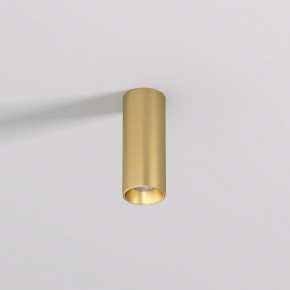 DK2615-SB Накладной светильник SHINE TUBE со светодиодом, D45*H115, IP20, 3000К, 7W, RA?90, сатинированная латунь, алюминий в Сысерти - sysert.ok-mebel.com | фото 2