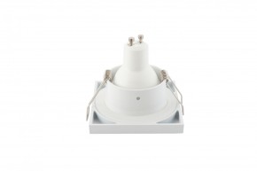 DK3014-WH Встраиваемый светильник влагозащ., IP 44, 50 Вт, GU10, белый, алюминий в Сысерти - sysert.ok-mebel.com | фото 5
