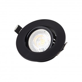 DK3020-BK Встраиваемый светильник, IP 20, 10 Вт, GU5.3, LED, черный, пластик в Сысерти - sysert.ok-mebel.com | фото 2