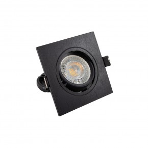 DK3021-BK Встраиваемый светильник, IP 20, 10 Вт, GU5.3, LED, черный, пластик в Сысерти - sysert.ok-mebel.com | фото 2