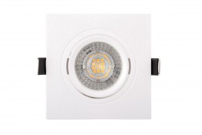 DK3021-WH Встраиваемый светильник, IP 20, 10 Вт, GU5.3, LED, белый, пластик в Сысерти - sysert.ok-mebel.com | фото 2