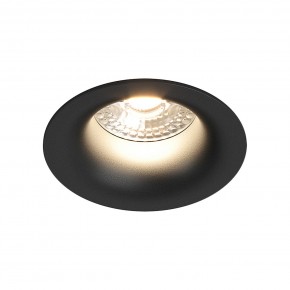 DK3024-BK Встраиваемый светильник, IP 20, 10 Вт, GU5.3, LED, черный, пластик в Сысерти - sysert.ok-mebel.com | фото